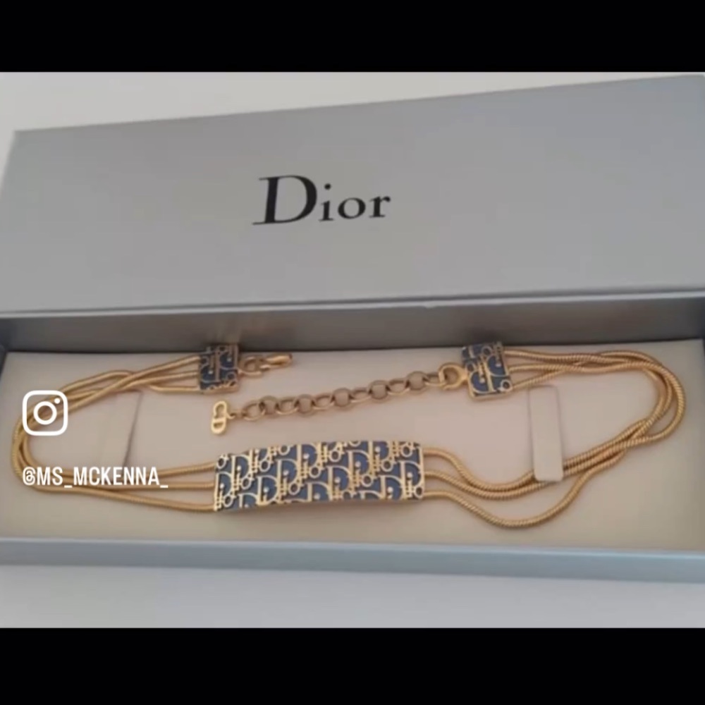 Vintage Dior 3 strand choker includes original box